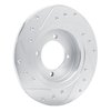 631-67002R Drilled/Slotted Brake Rotor [Silver], 1975-1982 Infiniti/Nissan, Position: Front Right - image 4