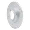 631-67013R Drilled/Slotted Brake Rotor [Silver], 1982-1986 Infiniti/Nissan, Position: Front Right - image 2