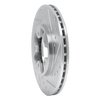 631-67017R Drilled/Slotted Brake Rotor [Silver], 1984-1989 Infiniti/Nissan, Position: Front Right - image 2