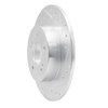 631-67018R Drilled/Slotted Brake Rotor [Silver], 1984-1988 Infiniti/Nissan, Position: Rear Right - image 2