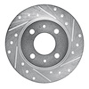 631-67020R Drilled/Slotted Brake Rotor [Silver], 1986-2006 Infiniti/Nissan, Position: Front Right - image 1