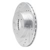 631-67024L Drilled/Slotted Brake Rotor [Silver], 1986-2017 Infiniti/Nissan, Position: Front Left - image 2