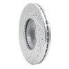 631-67025R Drilled/Slotted Brake Rotor [Silver], 1987-1989 Infiniti/Nissan, Position: Front Right - image 4