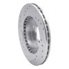 631-67027R Drilled/Slotted Brake Rotor [Silver], 1989-1996 Infiniti/Nissan, Position: Front Right - image 4