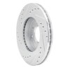 631-67028R Drilled/Slotted Brake Rotor [Silver], 1989-2013 Multiple Makes/Models, Position: Front Right - image 4