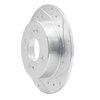 631-67029R Drilled/Slotted Brake Rotor [Silver], 1989-1998 Infiniti/Nissan, Position: Rear Right - image 2