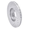 631-67030R Drilled/Slotted Brake Rotor [Silver], 1989-1999 Infiniti/Nissan, Position: Front Right - image 4