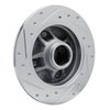 631-67032R Drilled/Slotted Brake Rotor [Silver], 1988-1988 Infiniti/Nissan, Position: Rear Right - image 4
