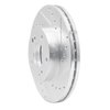 631-67033R Drilled/Slotted Brake Rotor [Silver], 1989-1990 Infiniti/Nissan, Position: Front Right - image 2