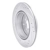 631-67034R Drilled/Slotted Brake Rotor [Silver], 1989-1996 Infiniti/Nissan, Position: Rear Right - image 4