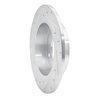 631-67036R Drilled/Slotted Brake Rotor [Silver], 1990-2006 Infiniti/Nissan, Position: Rear Right - image 4