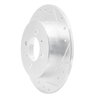 631-67038R Drilled/Slotted Brake Rotor [Silver], 1991-1994 Infiniti/Nissan, Position: Rear Right - image 2