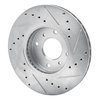 631-67040L Drilled/Slotted Brake Rotor [Silver], 1993-2006 Infiniti/Nissan, Position: Front Left - image 4