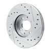 631-67041L Drilled/Slotted Brake Rotor [Silver], 1991-1994 Infiniti/Nissan, Position: Front Left - image 4