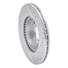 631-67045L Drilled/Slotted Brake Rotor [Silver], 1995-2000 Infiniti/Nissan, Position: Front Left - image 4