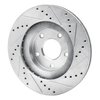 631-67049L Drilled/Slotted Brake Rotor [Silver], 2002-2006 Infiniti/Nissan, Position: Front Left - image 4