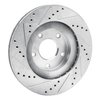 631-67049R Drilled/Slotted Brake Rotor [Silver], 2002-2006 Infiniti/Nissan, Position: Front Right - image 4