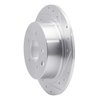 631-67050R Drilled/Slotted Brake Rotor [Silver], Fits Select Multiple Makes/Models, Position: Rear Right - image 2