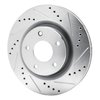 631-67057R Drilled/Slotted Brake Rotor [Silver], 2007-2013 Infiniti/Nissan, Position: Front Right - image 2