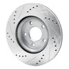 631-67057R Drilled/Slotted Brake Rotor [Silver], 2007-2013 Infiniti/Nissan, Position: Front Right - image 4