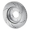 631-67062L Drilled/Slotted Brake Rotor [Silver], 2007-2017 Infiniti/Nissan, Position: Front Left - image 4