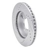 631-67062R Drilled/Slotted Brake Rotor [Silver], 2007-2017 Infiniti/Nissan, Position: Front Right - image 4