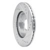 631-67064L Drilled/Slotted Brake Rotor [Silver], 2013-2019 Infiniti/Nissan, Position: Front Left - image 4