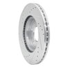 631-67064R Drilled/Slotted Brake Rotor [Silver], 2013-2019 Infiniti/Nissan, Position: Front Right - image 4