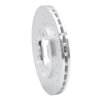 631-67077L Drilled/Slotted Brake Rotor [Silver], 1982-1985 Infiniti/Nissan, Position: Front Left - image 2