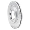 631-67079R Drilled/Slotted Brake Rotor [Silver], 1985-2012 Infiniti/Nissan, Position: Front Right - image 2
