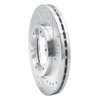 631-67080R Drilled/Slotted Brake Rotor [Silver], 1985-2002 Infiniti/Nissan, Position: Front Right - image 2