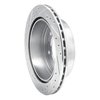 631-67083R Drilled/Slotted Brake Rotor [Silver], 1988-1995 Infiniti/Nissan, Position: Rear Right - image 4
