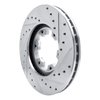 631-67084L Drilled/Slotted Brake Rotor [Silver], 1996-2004 Infiniti/Nissan, Position: Front Left - image 4