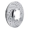 631-67084R Drilled/Slotted Brake Rotor [Silver], 1996-2004 Infiniti/Nissan, Position: Front Right - image 2