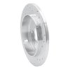 631-67090L Drilled/Slotted Brake Rotor [Silver], 2004-2015 Infiniti/Nissan, Position: Rear Left - image 4