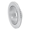 631-67093L Drilled/Slotted Brake Rotor [Silver], 2005-2012 Infiniti/Nissan, Position: Rear Left - image 4
