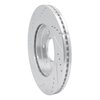 631-67096R Drilled/Slotted Brake Rotor [Silver], 2005-2007 Infiniti/Nissan, Position: Front Right - image 4