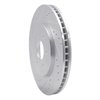 631-67099L Drilled/Slotted Brake Rotor [Silver], 2008-2011 Infiniti/Nissan, Position: Front Left - image 2