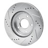 631-67100R Drilled/Slotted Brake Rotor [Silver], 2011-2019 Infiniti/Nissan, Position: Front Right - image 4
