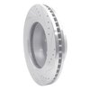 631-67102L Drilled/Slotted Brake Rotor [Silver], 2012-2021 Infiniti/Nissan, Position: Front Left,Fr Left - image 4