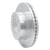 631-67102R Drilled/Slotted Brake Rotor [Silver], 2012-2021 Infiniti/Nissan, Position: Front Right,Fr Right - image 2