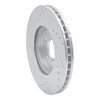 631-67106R Drilled/Slotted Brake Rotor [Silver], Fits Select Multiple Makes/Models, Position: Front Right - image 4