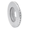 631-67107R Drilled/Slotted Brake Rotor [Silver], 1993-2002 Multiple Makes/Models, Position: Front Right - image 4