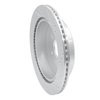 631-67110L Drilled/Slotted Brake Rotor [Silver], Fits Select Infiniti/Nissan, Position: Rear Left - image 4