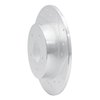 631-67113R Drilled/Slotted Brake Rotor [Silver], Fits Select Infiniti/Nissan, Position: Rear Right - image 2
