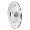 631-68000L Drilled/Slotted Brake Rotor [Silver], 1990-1992 Infiniti/Nissan, Position: Front Left - image 2