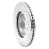 631-68005R Drilled/Slotted Brake Rotor [Silver], 1997-2001 Infiniti/Nissan, Position: Front Right - image 4