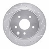 631-68006R Drilled/Slotted Brake Rotor [Silver], 2002-2006 Infiniti/Nissan, Position: Rear Right - image 1