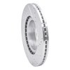 631-68007L Drilled/Slotted Brake Rotor [Silver], 2003-2005 Infiniti/Nissan, Position: Front Left - image 4