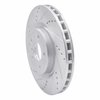 631-68008L Drilled/Slotted Brake Rotor [Silver], 2003-2008 Infiniti/Nissan, Position: Front Left - image 2